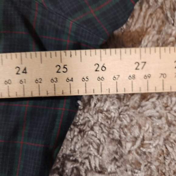 Eddie Bauer Button Shirt Mens 2XL Long Sleeve Plaid Wrinkle Resistant Classic - Picture 5 of 14